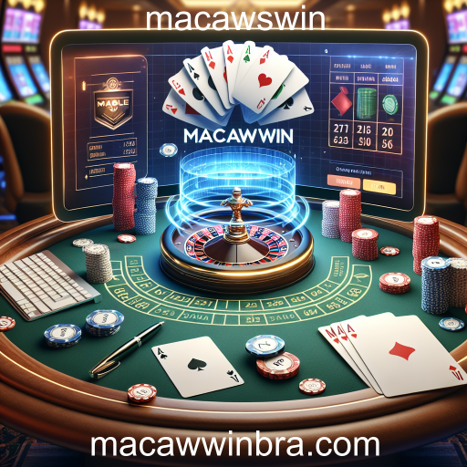 Descubra a emoção dos Jogos de Mesa no Macawswin